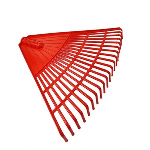 Plastic tempered steel pickaxe, rake, grain drying rake, snow shovel, grass and leaf scraper, manure scraper, agricultural rake - Product Image 1