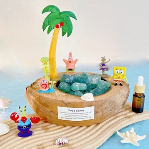 เทียนหอมกลิ่นมะพร้าวจากขี้ผึ้งถั่วเหลือง <span class=keywords><strong>RURU</strong></span> ดีไซน์สร้างสรรค์ ทำด้วยมือ กลิ่นหอมธรรมชาติ ติดทนนาน เหมาะเป็นของขวัญวันหยุดคริสต์มาส - Product Image 1