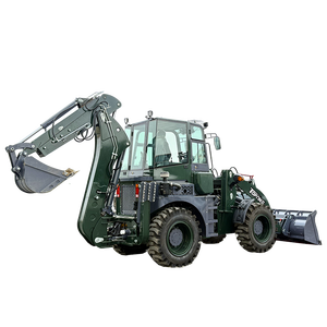 Topone backhoe BL40-28 4WD bánh xe chỉ đạo loader 2.5t CE EPA đã được phê duyệt Trái Đất di chuyển máy với Telescopic đào mở rộng - Product Image 4
