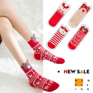2025 gran oferta de alta calidad al por mayor 4 en 1 medias de Navidad decoración caja de regalo puño de piel-Calcetines deportivos rústicos de invierno - Product Image 4