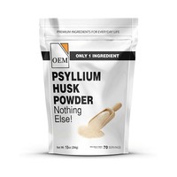 Poudre de Psyllium 100% Naturelle, Riche en Fibres, Sans Arôme, Soutien Digestif, Régularité, Marque Privée OEM