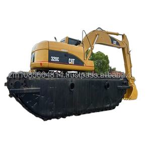 Excavadora anfibia Caterpillar 320 usada CAT 320C 320D a la venta, excavadoras anfibias de orugas usadas en Japón a la venta - Product Image 1