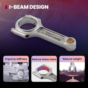 Maxpeedingrods 4 thanh kết nối i-beam cho Acura Integra GSR 1.8 v-tec b18c b18c1 1994 lên - Product Image 5