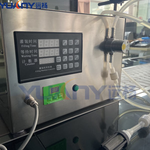 Dispensador cuantitativo de líquidos certificado CE, máquina de llenado de <span class=keywords><strong>agua</strong></span> <span class=keywords><strong>Mineral</strong></span> y leche, dispensador de aceite de botella de vidrio - Product Image 2