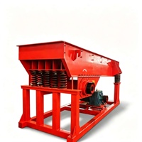 Alimentateur vibrant Grizzly 120-210t/h, alimentation 500mm, 15kW pour projet ferroviaire à grande vitesse, alimentation en agrégats, usage intensif ZSW-960X3800