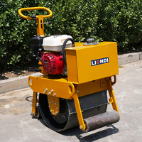 Rouleau compresseur vibrant mini monocylindre à livraison rapide pour le compactage de la terre et le remblaiement de fossés