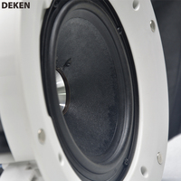 DEKEN FIT C6 vente chaude 6.5 pouces 8Ω impédance fixe 60W haut-parleur de plafond passif système de sonorisation passif haut-parleur Audio coaxial
