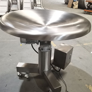 Vòng chai unscrambler và phân loại máy Turntable tích lũy quay bảng cho dây chuyền chế biến thực phẩm - Product Image 6