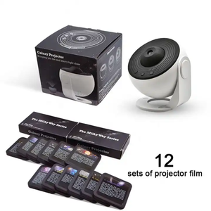Projecteur Galaxie LED Lampe Ciel Étoilé 12 Films <span class=keywords><strong>Chambre</strong></span> d'Enfant <span class=keywords><strong>Adulte</strong></span> Plafond Cinéma Maison Salon Décoration Veilleuse - Product Image 5