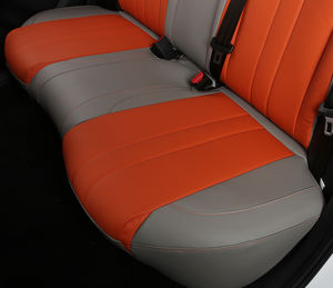 GANE Housse de siège de voiture de luxe personnalisée, cuir respirant exclusif, haute qualité, ensemble complet de 10 pièces, toutes saisons, pour Model X <span class=keywords><strong>Tiguan</strong></span> - Product Image 3