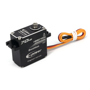 E-POWER HB8070GS 메탈 기어 디지털 모터 고토크 브러시리스 서보 1/8 1/10 RC 부품용 - Product Image 4