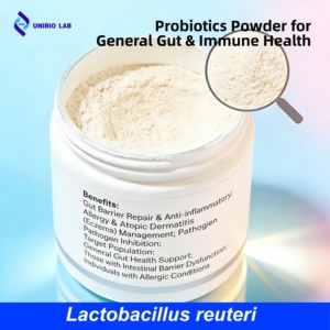 Poudre Probiotique de Lactobacillus Plantarum 200 Milliards de UFC pour la Réparation de la Barrière Intestinale, Soulagement du Syndrome du Côlon <span class=keywords><strong>Irritable</strong></span> (SII) - Product Image 1