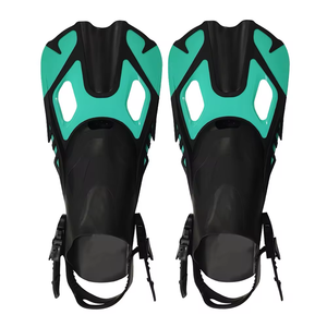 Ergonomische, verstellbare, langlebige, kratzfeste Schwimmflossen mit Schnellverschluss für Männer und Frauen, Wassersport - Product Image 5