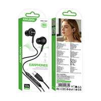 KAKUSIGA Nouveauté Écouteurs filaires Type C intra-auriculaires avec micro, isolation du bruit, câble tressé, casque USB C HiFi