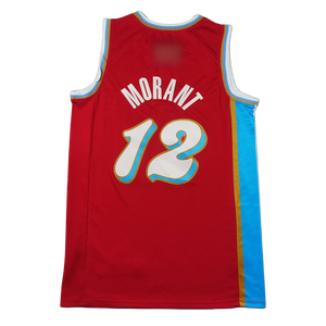 Camisetas de Baloncesto Americanas Cosidas de Alta Calidad 2026: 12 Morant, 36 Marcus Smart, 22 Desmond Bane, 23 Derrick Rose, 17 Yuki <span class=keywords><strong>Kawamura</strong></span> - Product Image 2