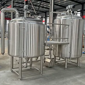 Stainless Steel 304 Mash Tun Brew 1500L Commercial Beer Brewing Equipment
