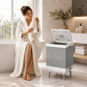 <span class=keywords><strong>Scaldasalviette</strong></span> Elettrico Pieghevole Certificato ETL con Spegnimento Automatico e Timer <span class=keywords><strong>per</strong></span> Casa e Hotel - Product Image 6
