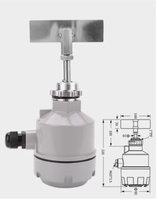 Capteur de niveau rotatif industriel haute/basse résistance pour silo, interrupteur anti-rotation en acier inoxydable pour applications liquides