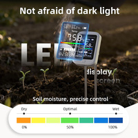 Testeur de sol 6-en-1 à prix d'usine : pH-mètre, humidité, luminosité, température, fertilité pour plantes de jardin, pelouse et ferme