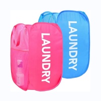 Panier à linge pliable avec impression personnalisée, panier à linge pop-up avec poignées robustes, ouverture et pliage faciles pour la salle de bain, la chambre à coucher, les vêtements