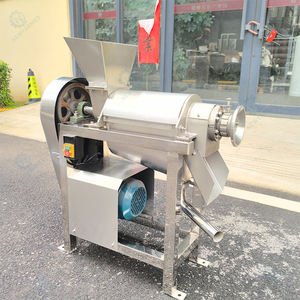 เครื่องทำน้ำส้มไฟฟ้าอุตสาหกรรมเครื่องสกัดผลไม้มะนาวเครื่องคั้นผลไม้แครอท - Product Image 6