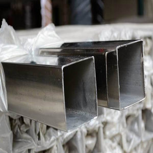 Factory wholesale 201 202 301 304 304L 321 316 316L stainless steel square <b>tube</b> - Product Image 2