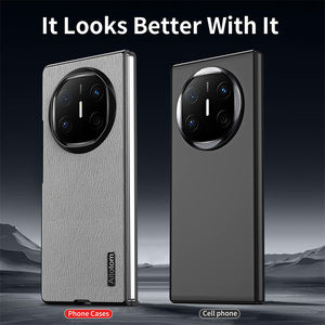 Étui Grain d'arbre pour <span class=keywords><strong>Huawei</strong></span> <span class=keywords><strong>Mate</strong></span> X6 / X5 / X3 / <span class=keywords><strong>X2</strong></span> luxe arrière antichoc Anti-chute lentille couverture complète pare-chocs souple - Product Image 3