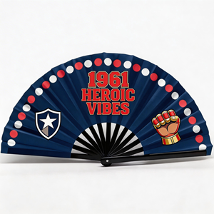 Abanico Plegable Personalizado de 13 Pulgadas para Sublimación, Abanico de Mano Portátil Grande para Fiestas y Eventos - Product Image 6