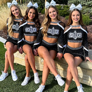 ダンディスポーツ工場製 チアリーディングユニフォーム 即納 卸売価格 バスケットボールチアリーディング用チアリーディングユニフォーム - Product Image 4