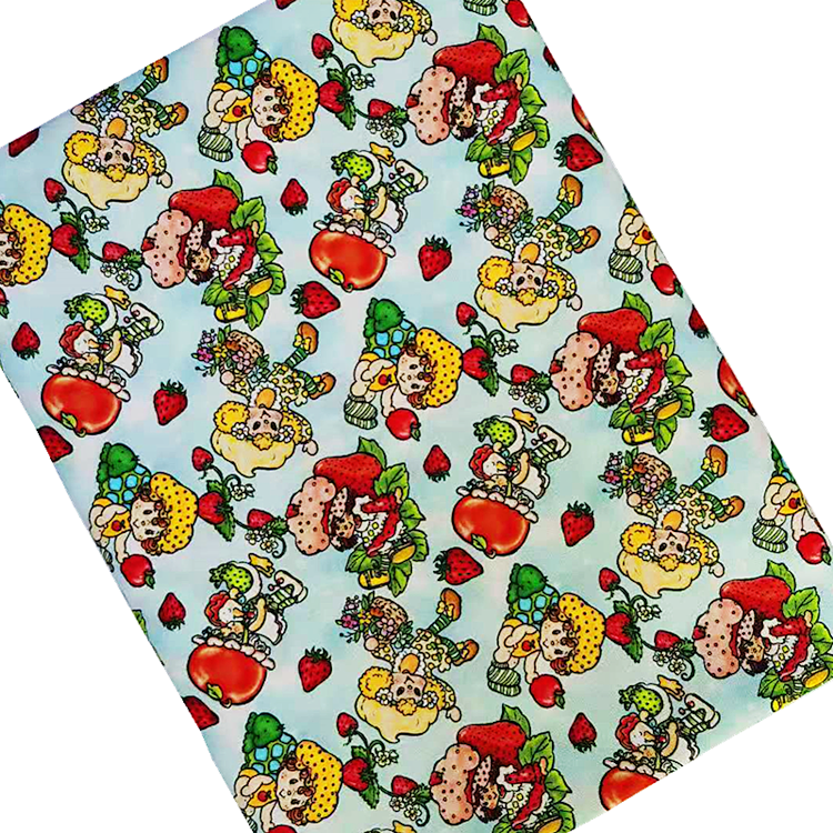new arrival 100%cotton fabrics woven plain cotton poplin digital print customized print for garment