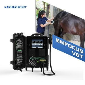 Kaphaphysio Système professionnel de thérapie par ondes de choc Équipement à ondes de choc focalisées pour la physiothérapie et la récupération des animaux - Product Image 1