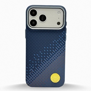 Étui de téléphone magnétique de luxe fin en fibre de carbone pour iPhone 17 15 16 Pro Max 17 Air, coque rigide de protection compatible avec la recharge sans fil - Product Image 1