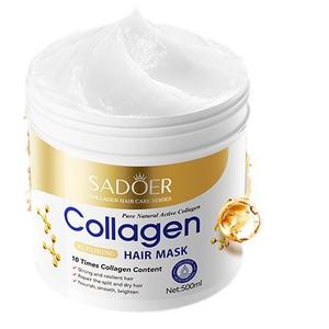 Masque capillaire nourrissant au collagène <span class=keywords><strong>pas</strong></span> <span class=keywords><strong>cher</strong></span> pour hydrater <span class=keywords><strong>et</strong></span> prendre soin des cheveux lisses, hydratant <span class=keywords><strong>et</strong></span> réparateur, en stock, prix <span class=keywords><strong>de</strong></span> gros, 500g - Product Image 6