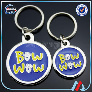 Venta al por mayor de etiquetas de perro, silenciador de hueso, etiquetas de perro de acero inoxidable anodizado, silenciador de Etiqueta de perro con forma de hueso - Product Image 4