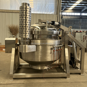 <span class=keywords><strong>Olla</strong></span> <span class=keywords><strong>a</strong></span> Presión Industrial Automática de Acero Inoxidable de 1.4m <span class=keywords><strong>con</strong></span> Motor Eléctrico para Plantas de Procesamiento de Alimentos - Product Image 6