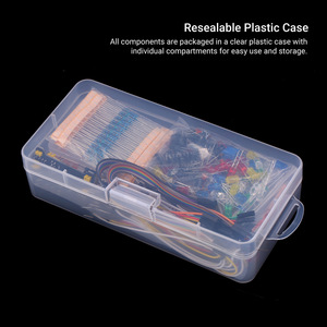 Kit de Electrónica JTW 830 con Placa de Pruebas de 830 Puntos para Arduino UNO R3, para Proyectos de Aprendizaje DIY, Conjunto de Componentes Educativos - Product Image 4