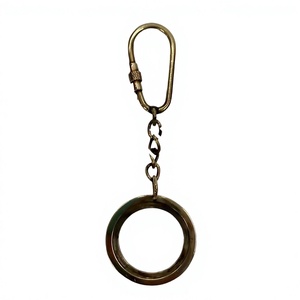 Anillo simple estilo llavero de metal coleccionable pequeño regalo al por mayor calidad superior libre de óxido llaveros y llavero precios baratos - Product Image 1