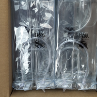 Sacs à glaçons en plastique LDPE à cordon de serrage, grande capacité, imprimés sur mesure avec logo, 8/10/20 LB, pour bière et champagne
