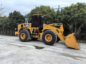 Chargeur sur pneus numérique Caterpillar 966G d'origine japonaise d'occasion Chargeur frontal d'occasion avec composant de moteur principal - Product Image 4