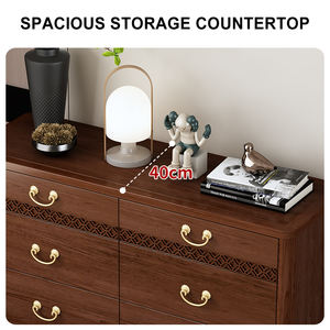 <span class=keywords><strong>Commode</strong></span> à 8 tiroirs, <span class=keywords><strong>commode</strong></span> <span class=keywords><strong>double</strong></span>, meuble de rangement moderne pour chambre à coucher et salon - Product Image 6