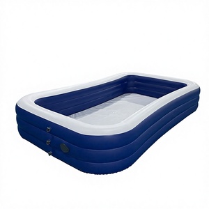 Piscina Inflable de PVC Personalizada con Bomba Eléctrica Integrada - Product Image 4