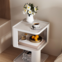 Table basse moderne en bois massif, durable et luxueuse, pour le salon, meubles de maison