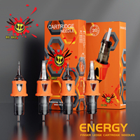 BIGWASP 20 pièces/boîte cartouches aiguilles de tatouage cartouches d'énergie jetables avec stérilisation au gaz EO pour l'art corporel et le tatouage