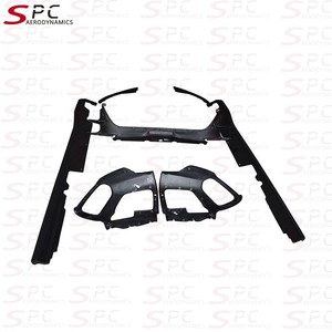 Aileron avant en fibre de carbone sèche de style OEM SPC 812 pour <span class=keywords><strong>Ferrari</strong></span> 812 Superfast, lèvre avant en fibre de carbone préimprégnée pour <span class=keywords><strong>Ferrari</strong></span> 812 GTS - Product Image 4