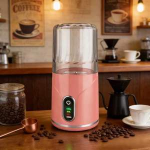 Moulin à café industriel, mixeur portable, alimentation par voiture/batterie, bouton unique, mixeur pour smoothies, hachoir à légumes - Product Image 1