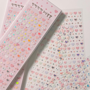 Pegatinas coreanas Ins con confeti de oso para diarios, pegatinas decorativas para álbum de recortes de Kpop y mascotas, bricolaje - Product Image 6