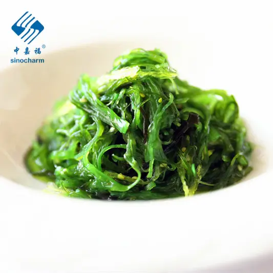 Kosher BQF Salad Rumput Laut, Wakame Bumbu Beku