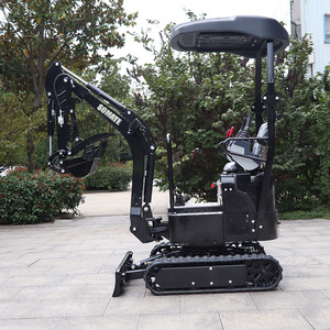 Mini-excavatrice de 0,8 à 2,0 tonnes, petite excavatrice sur chenilles avec moteur EPA, excavatrice compacte pour l'utilisation dans les jardins et les fermes - Product Image 2