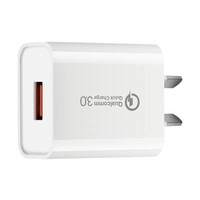 Au Plug Phone Adapter Charger Cargador de pared USB de viaje rápido con QC 3,0 PD 3,0 GAN Material OTP OVP Protection SCP Function