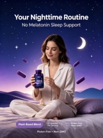 Capsules de Soutien au Sommeil à Marque Blanche Sans Mélatonine, à Base de Théanine Végétale et de Glycinate de Magnésium, Capsules Végétariennes pour le Sommeil, OEM ODM